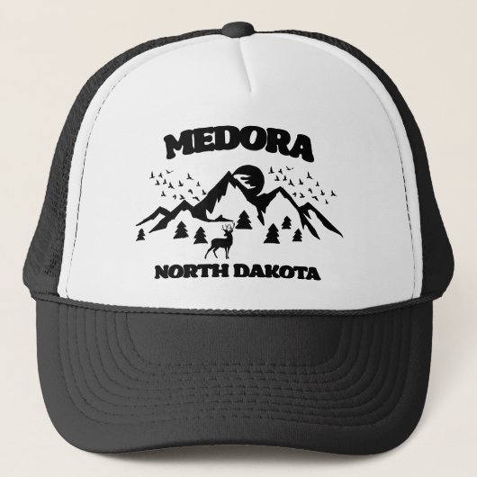 Medora, Noord-Dakota Trucker Pet (Voorkant)