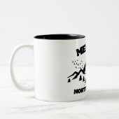 Medora, Noord-Dakota Tweekleurige Koffiemok (Links)