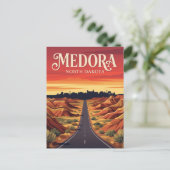 Medora USA Briefkaart (Staand voorkant)