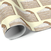 Medovik Medivnyk Russisch Oekraïens honingcake voe Cadeaupapier (Rol Hoek)