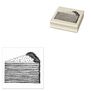 Medovik Medivnyk Russisch Oekraïens honingcake voe Rubberstempel