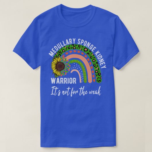 Medullary Sponge Kidney shirts, awareness shirts  (Design voorkant)