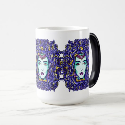 Medusa #01 magische mok (Voorkant rechts)