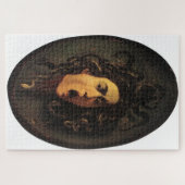 Medusa (1596) van Caravaggio Legpuzzel (Horizontaal)
