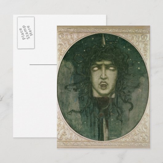 Medusa 1919 briefkaart (Voorkant / Achterkant)