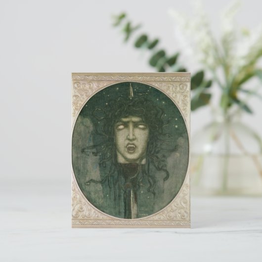 Medusa 1919 briefkaart (Staand voorkant)