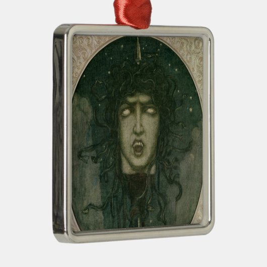 Medusa 1919 metalen ornament (Rechts)
