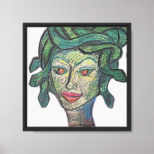 Medusa 1 canvas afdruk (Voorkant)