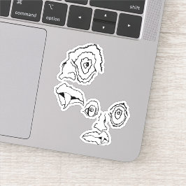 Medusa 1MMHeads DoubleHeaded 2025 Horror Boek Sticker