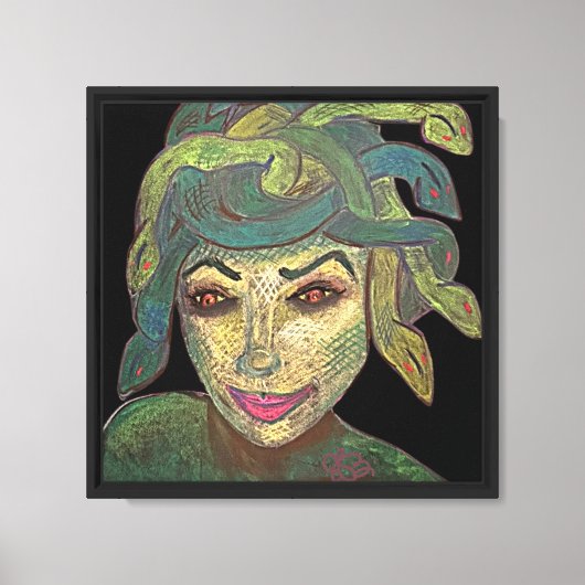 Medusa 2 canvas afdruk (Voorkant)