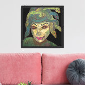 Medusa 2 canvas afdruk (Insitu (Woonkamer))