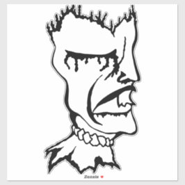 Medusa 2MMHeads Diecut 2025 Horrorboek Awaynowe Sticker