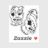 Medusa 2MMHeads DoubleHeaded 2025 Horror Boek Sticker (Vel)