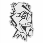 Medusa 4MMHeads Diecut 2025 Horrorboek Awaynowe Sticker (Voorkant)