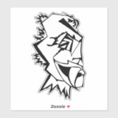 Medusa 4MMHeads Diecut 2025 Horrorboek Awaynowe Sticker (Vel)