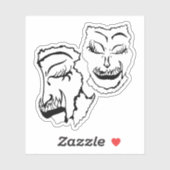 Medusa 4MMHeads DoubleHeaded 2025 Horror Awaynowe Sticker (Vel)