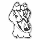 Medusa 5MMHeads Diecut 2025 Horror Boek Awaynowe Sticker (Voorkant)