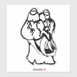 Medusa 5MMHeads Diecut 2025 Horror Boek Awaynowe Sticker