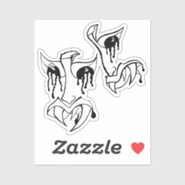 Medusa 5MMHeads DoubleHeaded 2025 Horror Awaynowe Sticker