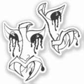 Medusa 5MMHeads DoubleHeaded 2025 Horror Awaynowe Sticker (Voorkant)