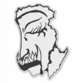 Medusa 6MMHeads Diecut 2025 Horror Boek Awaynowe Sticker (Voorkant)