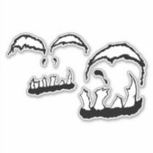 Medusa 7MMHeads DoubleHeaded 2025 Horror Awaynowe Sticker (Voorkant)