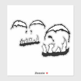 Medusa 7MMHeads DoubleHeaded 2025 Horror Awaynowe Sticker