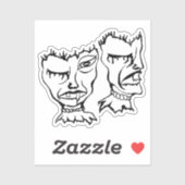 Medusa 8MMHeads DoubleHeaded 2025 Horror Awaynowe Sticker (Vel)