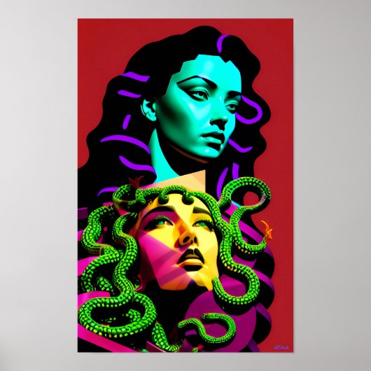 Medusa afgeleid poster (Voorkant)