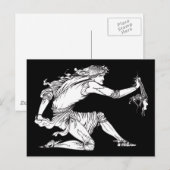 Medusa Aubrey Beardsley Briefkaart (Voorkant / Achterkant)