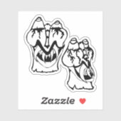 Medusa awaynowe Horror 12MMHeads DoubleHeaded 2025 Sticker (Vel)