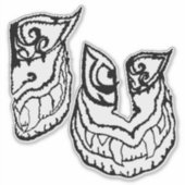 Medusa awaynowe Horror 13MMHeads DoubleHeaded 2025 Sticker (Voorkant)