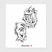 Medusa awaynowe Horror 14MMHeads DoubleHeaded 2025 Sticker (Vel)