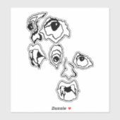 Medusa awaynowe Horror 15MMHeads DoubleHeaded 2025 Sticker (Vel)