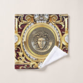 Medusa Baroque Geschenk / Gast Bad Handdoek (Wasdoekje)