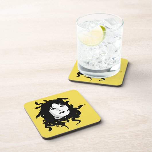 Medusa Bier Onderzetter (Rechterzijde)