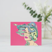 Medusa Briefkaart (Staand voorkant)