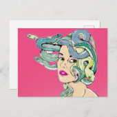 Medusa Briefkaart (Voorkant / Achterkant)
