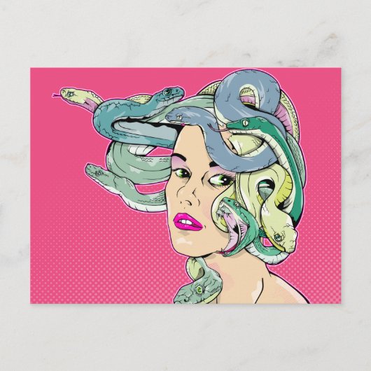 Medusa Briefkaart (Voorkant)