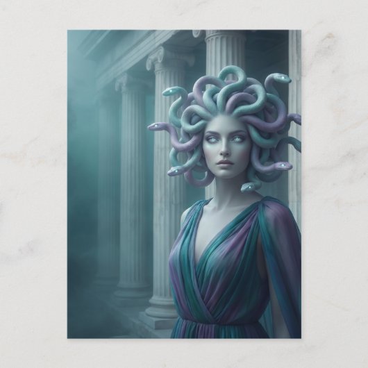 Medusa Briefkaart (Voorkant)