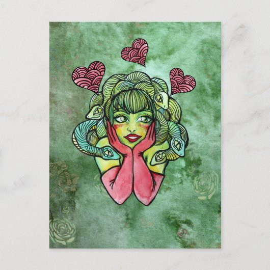 Medusa Briefkaart (Voorkant)