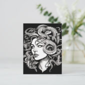Medusa Briefkaart (Staand voorkant)