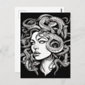Medusa Briefkaart (Voorkant / Achterkant)