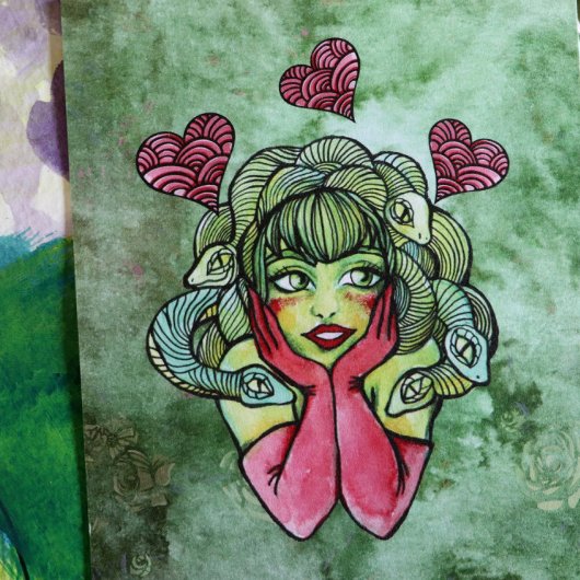 Medusa Briefkaart