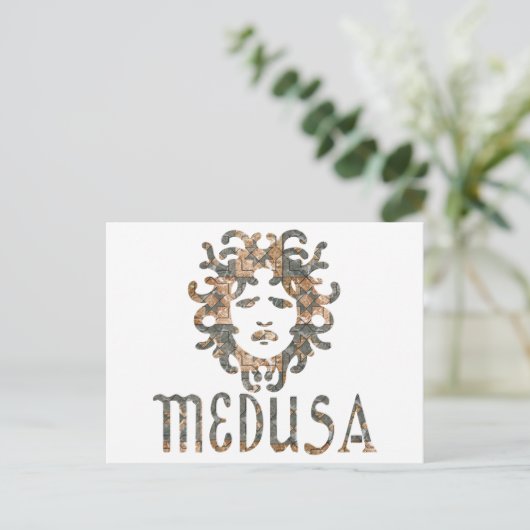 Medusa Briefkaart (Staand voorkant)