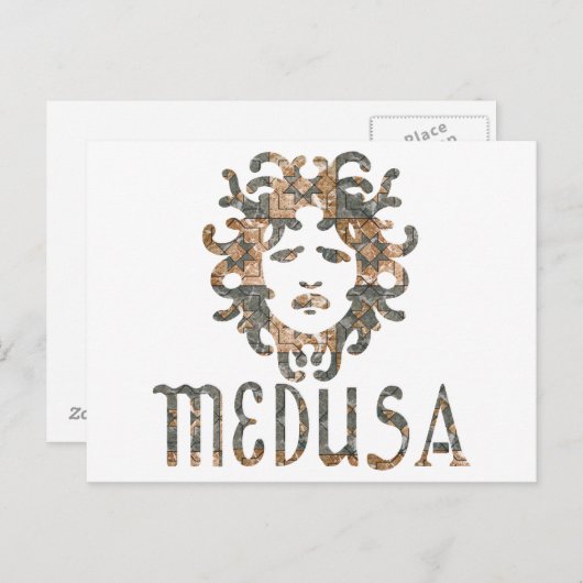 Medusa Briefkaart (Voorkant / Achterkant)