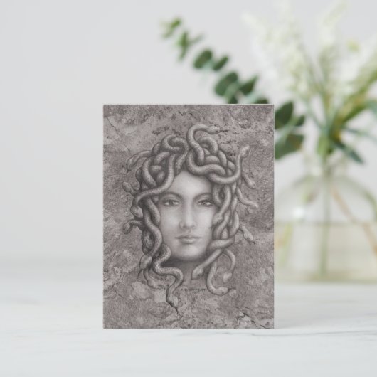 Medusa Briefkaart (Staand voorkant)