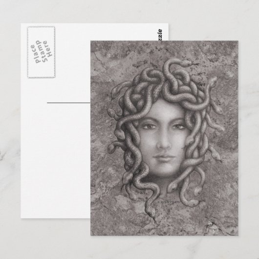 Medusa Briefkaart (Voorkant / Achterkant)