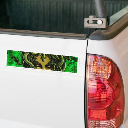 Medusa Bumpersticker (Op Truck)