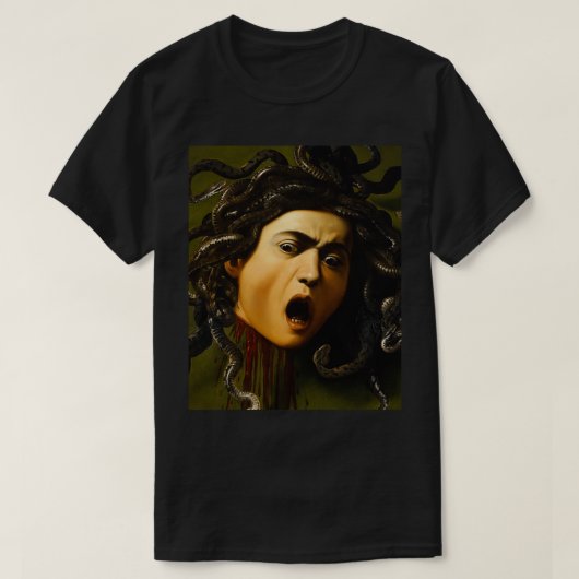Medusa by Caravaggio Graphic  T-shirt (Design voorkant)